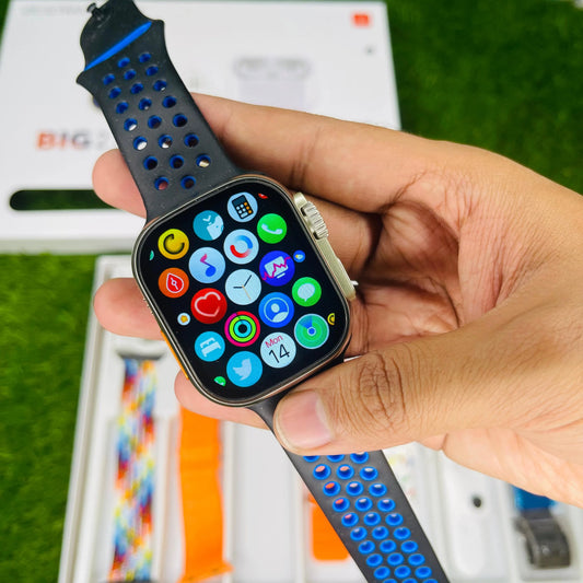 i20 Ultra 3 Max Suit – 10-in-1 Smartwatch Combo